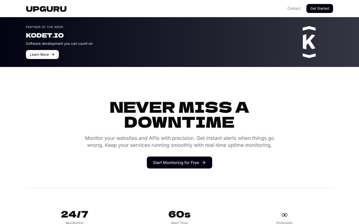 Upguru product screenshot
